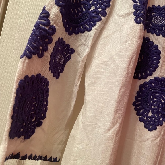 NWOT Sold Out Antik Batik via Tuckernuck White Tiki Longdress, S - Picture 7 of 12